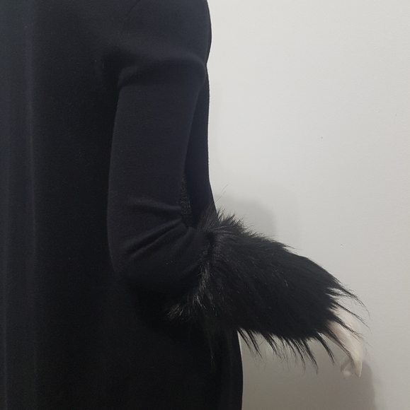 Vince Camuto Cardigan w/Faux Fur By The Wrist XXS (B) - Picture 3 of 4